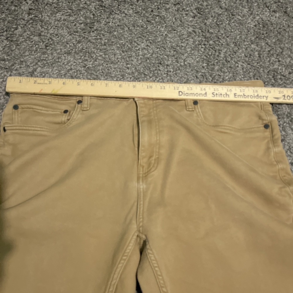 Banana Republic Pants Mens 38x32 Tan Otter 5 Pocket Stretch Casual Chino New‎ - Picture 7 of 11